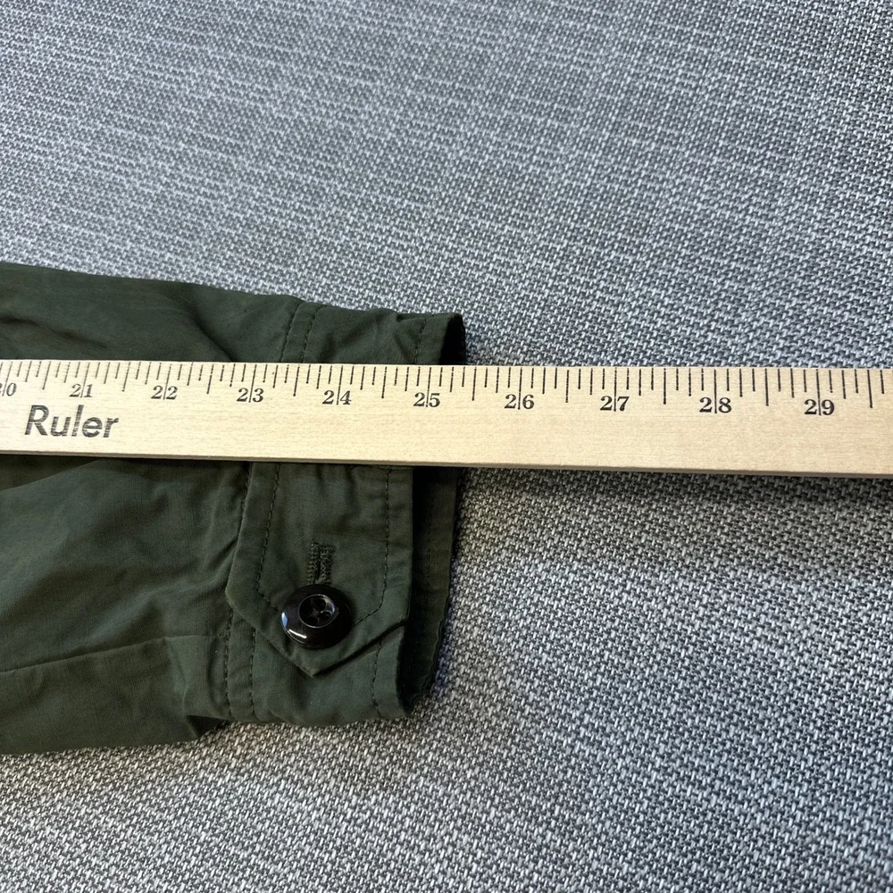 J. Crew Hooded Parka Mens XL Green‎ Field Jacket Wool Lined Utility Outfitter